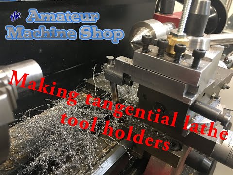 Making Tangential Lathe Tools   Part - 1