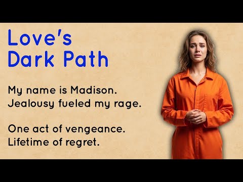 The Passion That Led to Prison ✅ Emotional English Crime Story (A1-A2 Level) ⛓️