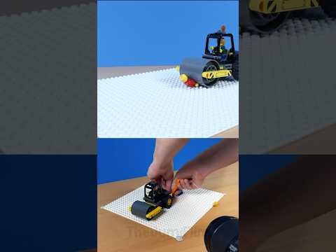 Animating Steamroller vs LEGO Minifigure