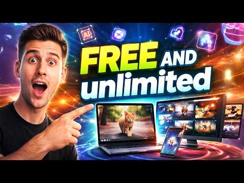 Create Unlimited AI Videos for FREE | No Limits, No Watermark
