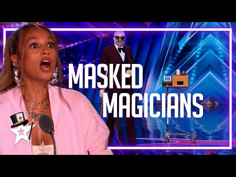 Mysterious Magicians that surprised the Judges on Got Talent!