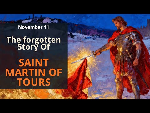 Nov.11 — The Miracle of Saint Martin of Tours: The Soldier Who Gave Half His Cloak to a Beggar