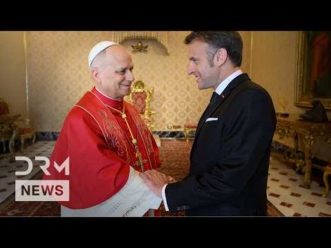 WATCH: France’s Macron Meets Pope Leo at Vatican | Talks Focus on Middle East Crisis | AC1Z