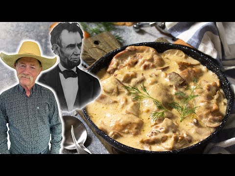 Making President Lincoln's Favorite Meal | Chicken Fricassee