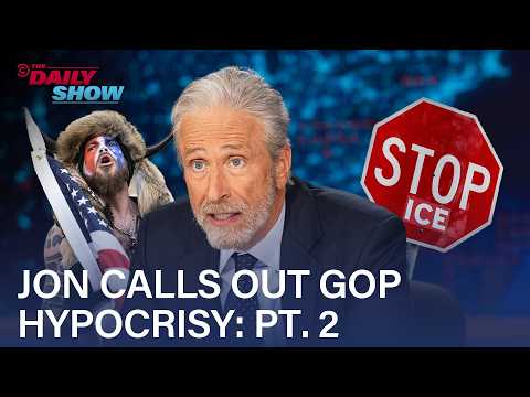 GOP's Next-Level Hypocrisy on Minnesota ICE Protests, 2nd Amendment & Epstein Files | The Daily Show