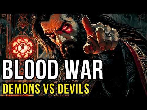 D&D Lore: The Blood War (Eternal Battle of Devils and Demons)