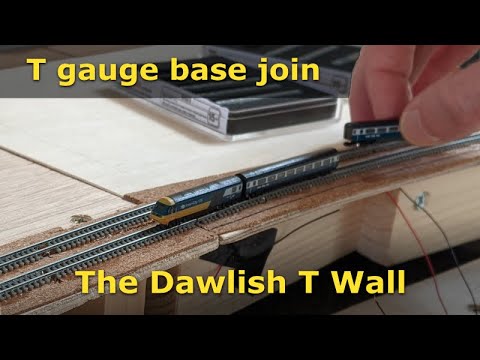 0051 The Dawlish T Wall  - Crossing the divide  - T Gauge