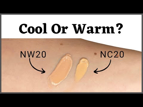 MAC NC/NW Foundations - Are They Cool Or Warm?