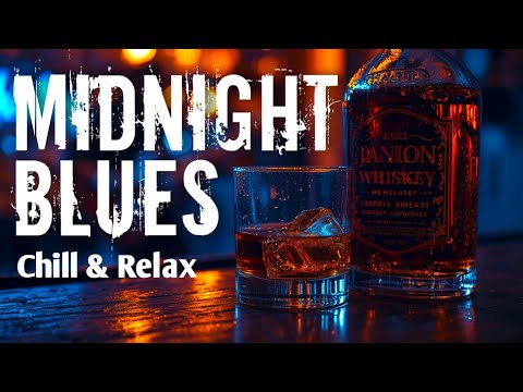 Deep Whiskey Blues | Moody Slow Blues to Drink Whiskey & Unwind 🥃