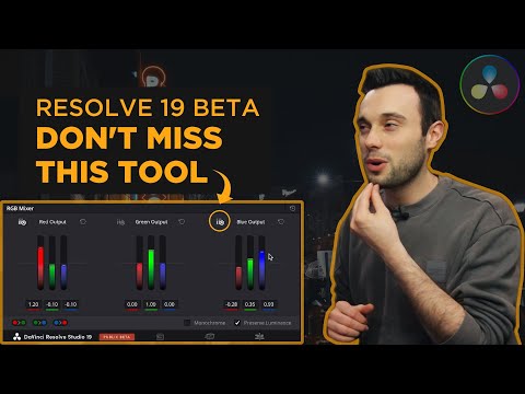 How to use the RGB Mixer: Advanced Look-Building as a colorist in Davinci Resolve 19