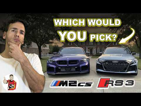 BMW M2 CS vs Audi RS3 // The Ultimate Compact Performance Showdown (POV Comparison)