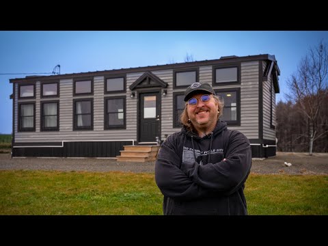 His 3-Bedroom Tiny House on 2.8 Acres | Freedom to Express Himself!