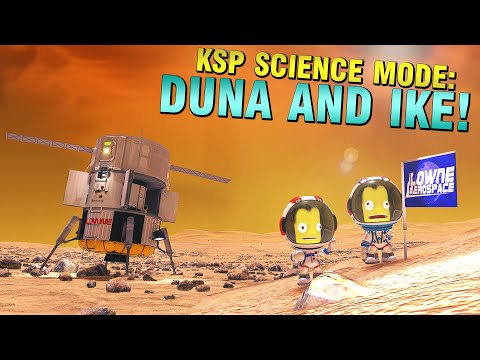 KSP: Conquering the DUNA SYSTEM For the First Time!