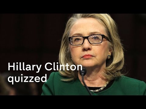 Hillary Clinton quizzed over Benghazi attack