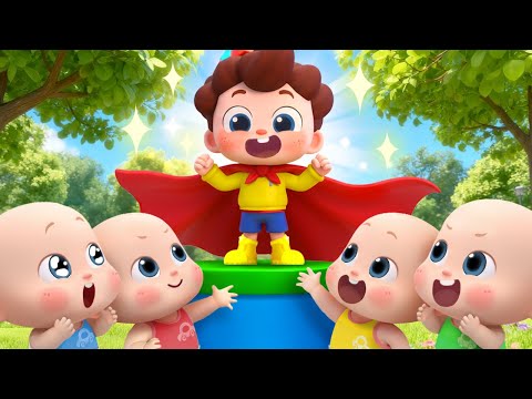 Be Brave, Baby! | I am a Superhero | Emotions Song | Nursery Rhymes & Kids Songs | BabyBus