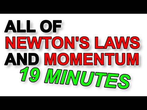 A Level Physics Revision: All of Newton's Laws, Impulse and Momentum