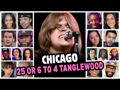 Chicago - 25 or 6 to 4 - Live at Tanglewood - Reaction Compilation