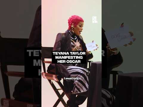 Teyana Taylor manifesting her Oscar #complexnews