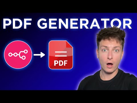 How To Build a PDF Generator in N8N (FREE TEMPLATE)