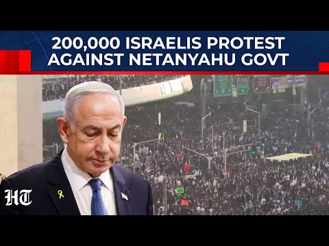 Netanyahu Faces Anger As 200,000 Ultra-Orthodox Israelis Block Entry To Jerusalem, Clash With Police