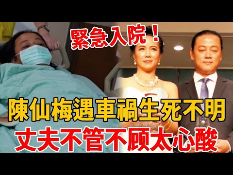 46歲陳仙梅遇車禍緊急入院！38歲被媽媽花光積蓄，與黃少祺分手隱情曝太淚目#八點檔#本土劇#陳仙梅