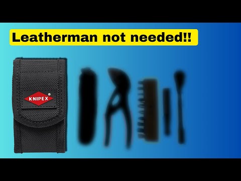 Pocket toolkit - Who needs a Leatherman? #knipex #edc #victorinox