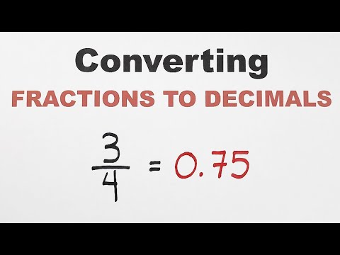 Converting Fractions to Decimals by Math Teacher Gon