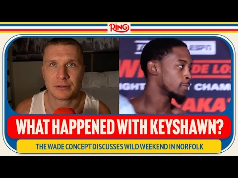 What Is Happening With Keyshawn Davis??? | The W.A.D.E. Concept x The Ring