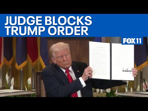 Judge blocks Trump order requiring proof of citizenship for voter registration | FOX 11 LA