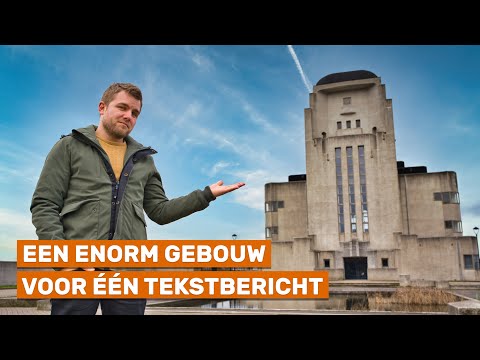 Radio Kootwijk, het markante gebouw midden op de Veluwe