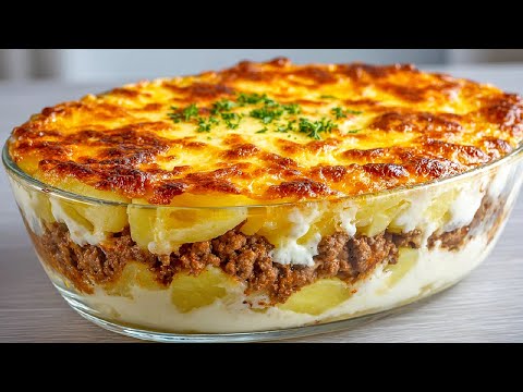 Kartoffelauflauf für Neujahr — Zubereitung in 10 Minuten! Das beste deutsche Auflaufrezept!