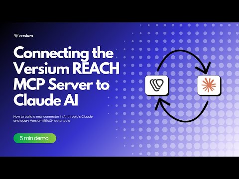 Connecting the Versium REACH MCP Server to Claude AI