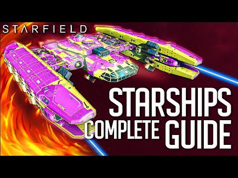 Starfield - COMPLETE Guide to Ship Building - Customization, Skills and Crew