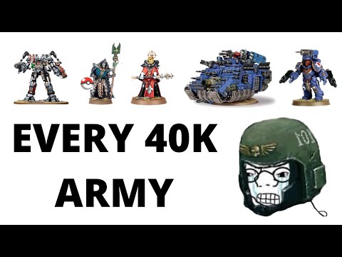 The Meme Guide to Every Warhammer 40k Faction