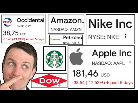 Let's Talk Stocks! Apple, Nike, ADM, SBUX, OXY, ASML, AMZN, PBR, BHP, DOW, SCHD, VZ,