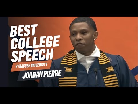 The Danger of a Single Narrative: Jordan Pierre’s Powerful Syracuse University Graduation Speech