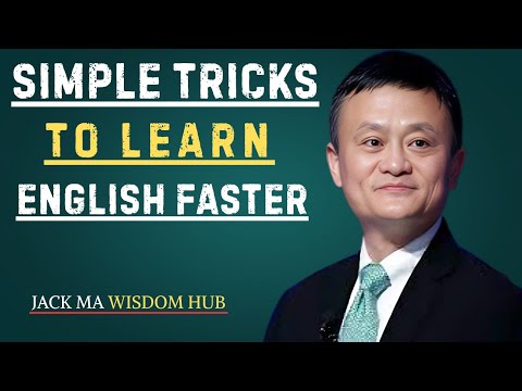 Simple Tricks to Learn English Faster | Best Speech By Jack Ma