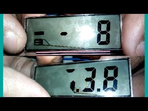 How to repair digital multimeter / LCD Repair.