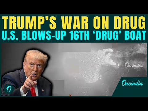 U.S-Venezuela War EXPLODES: Trump UNLEASHES Deadly Strike on ‘Drug’ Boat | 3 KILLED in 16th Strike