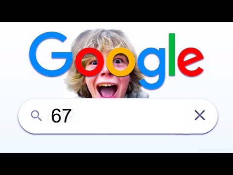 GOOGLE ADDED A 67 EASTER EGG... WHY.