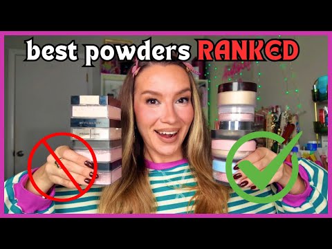I tried ALL loose powders for skin texture...