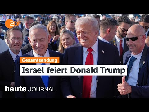 heute journal vom 13.10.25 Hamas lässt Geiseln frei, Trumps Vermittlung im Nahostkonflikt