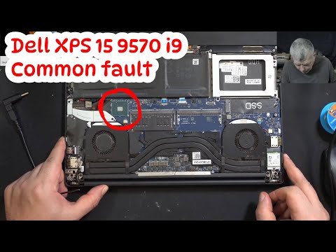 Dell XPS 15 9570 no power, a common fault with an easy temporary fix and a Samsung laptop NP755XDA