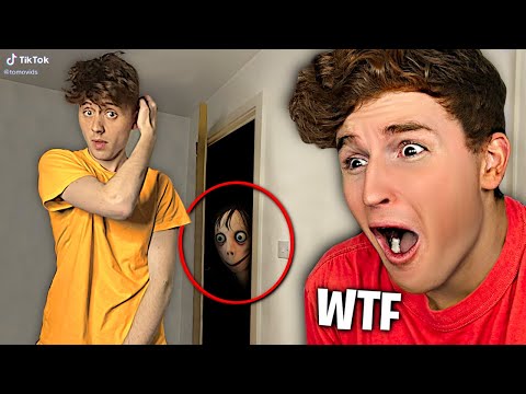 I Spotted THIS In My Little Brothers TIKTOK.. (WTF)