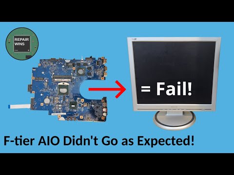 Failed Projects EP1 - Sony VAIO Laptop to All in One Computer (Didn't Go to Plan!)