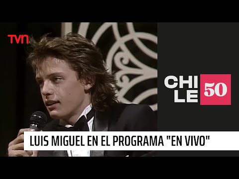 Luis Miguel en el programa "En Vivo" de TVN | #Chile50