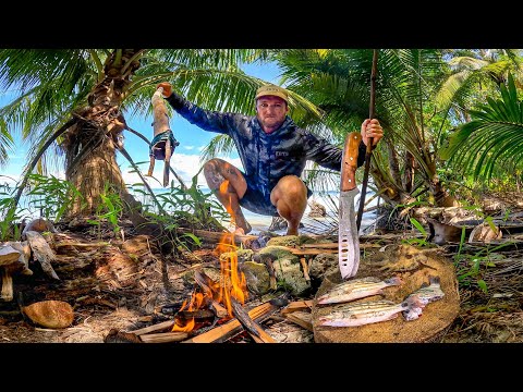 Desafío de Supervivencia de 3 Días (Sin Comida, Sin Fuego, Sin Agua) en una Isla Remota