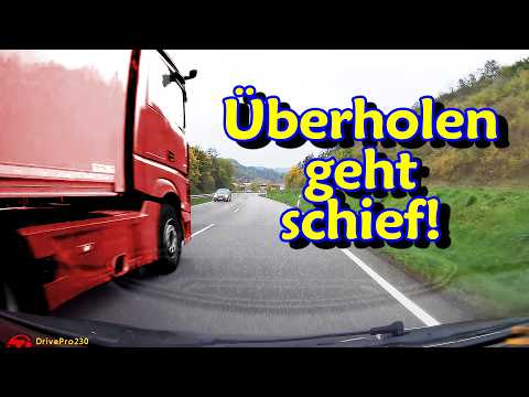Krankentransport fährt rücksichtslos, Irres Überholen und offene Tür! | DDG Dashcam Germany | #681