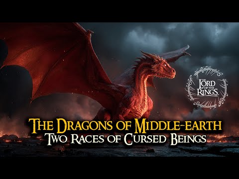 The Dragons of Middle-Earth — Two Races of Cursed Beings | LOTR LORE  | Audio Story