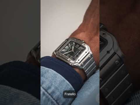 Cartier Santos: The Classy, Historic Daily Watch Rivaling Rolex & Omega😎 #chrono24 #cartier #santos